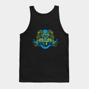 Skull biker gang Tank Top